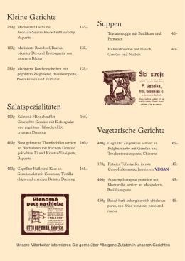 lavička menu ge-16 - Restaurace Lavička