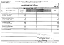 Odsjek za sociologiju - Filozofski fakultet Univerziteta u Sarajevu