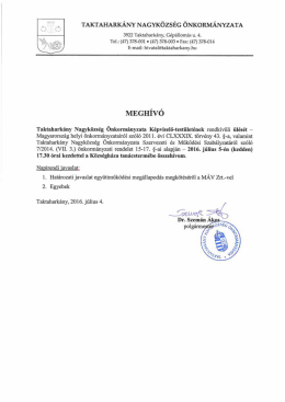 További részlete letölthetők