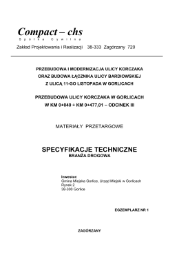 załącznik nr 5 do SIWZ - Urząd Miejski w Gorlicach