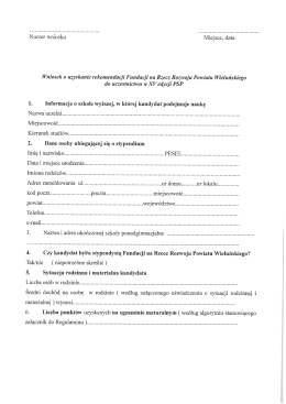 Wniosek
