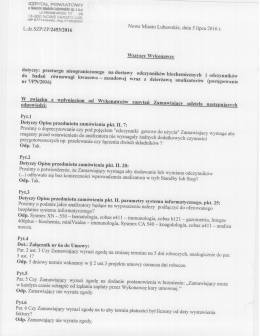 zapytania i odpowiedzi dot. siwz