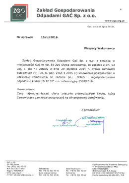 289 kB - Zakład Gospodarowania Odpadami Gać Sp.z oo