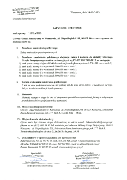 Zapytanie ofertowe: Dostawa do