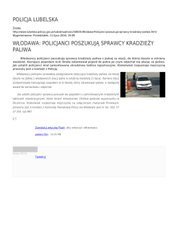 Generuj PDF - Policja Lubelska