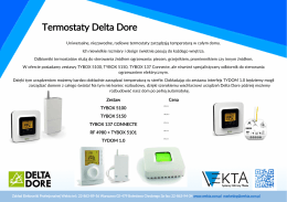 Termostaty Delta Dore