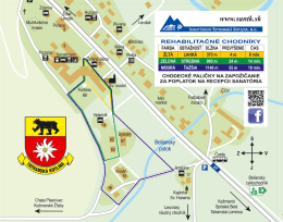 Rehabilitačné chodníky SANTK - Sanatórium Tatranská Kotlina