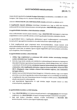 Page 1 EGY&Uuml;TTMŰK&Ouml;D&Eacute;SI MEG&Aacute;LLAPOD&Aacute;S 2016 J&Uacute;L 11 Amely
