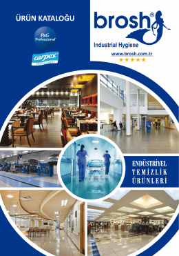 e - katalog - BROSH End&uuml;striyel Temizlik &Uuml;r&uuml;nleri