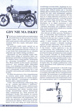 Gdy nie ma iskry Czerwiec 1993