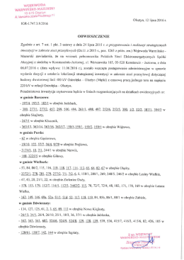 Obwieszczenie IGR-I.747.3.7.2016