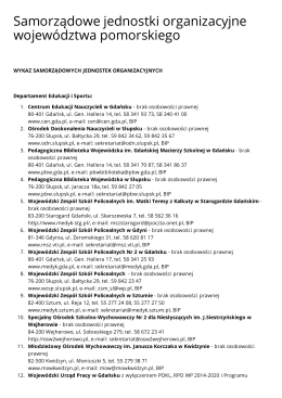BIP UMWP - Urząd Marszałkowski Województwa Pomorskiego