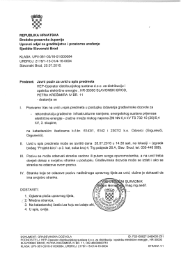 HEP- rekonstrukcija zračne mreže niskog napona