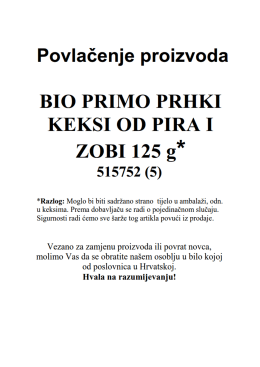 Više informacija