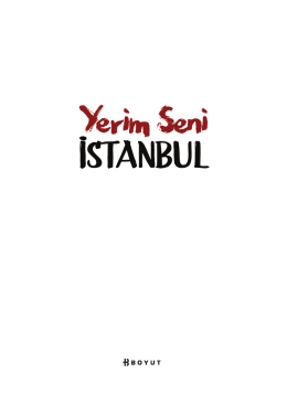 Kitabı İnceleyin - İstanbul`un En Geniş Lezzet Rehberi
