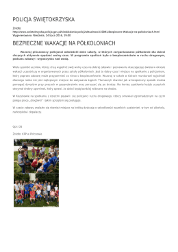 Generuj PDF - Policja Świętokrzyska