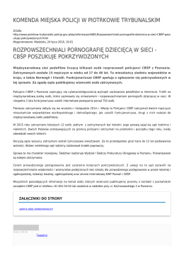 Generuj PDF - Komenda Miejska Policji w Piotrkowie Trybunalskim