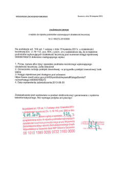 Zobacz zaświadczenie