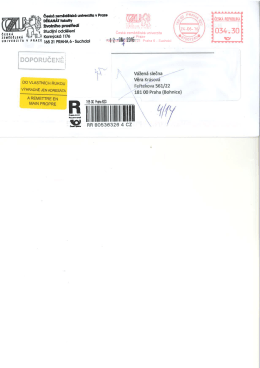 St&aacute;hnout soubor - Česk&aacute; zemědělsk&aacute; univerzita v Praze