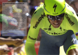 Biomatematický model 2016: Tour de France – 13. etapa