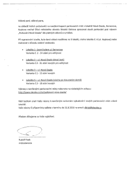 Studie př&iacute;loha