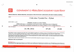zde ke stažen&iacute; - Obec Vysok&aacute; Pec