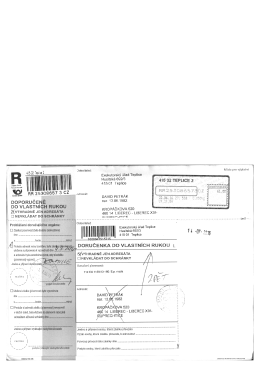 Page 1 ---- Triggjat&euml;|: |- R &ndash; "`" :-:- =- ::::::::::T::::TTTT Exekutorsk&yacute; &uacute;řad