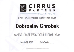 Dobroslav Chrobák Platinum CSIP