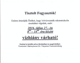 Az &eacute;rtes&iacute;t&eacute;st itt olvashatja.