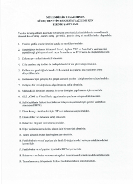 Page 1 M&Uuml;HENDİSLİK TASARIMINDA S&Uuml;RE&Ccedil; DENETİM