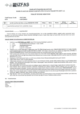 Page 1 İZFAS İZMiR FUARI &bull; İZMİR FAR En K