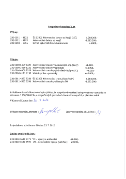Page 1 Příjmy: 231 0011 - 4122 231 0011 – 4122 231 0010