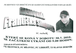 pozvánka