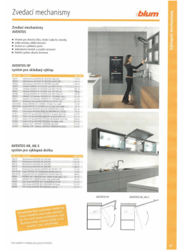 Zvedac&iacute; Mechanismy st&aacute;hnout