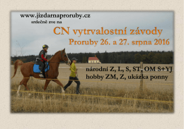 www.jizdarnaproruby.cz národní Z, L, S, ST, OM S+YJ hobby ZM, Z