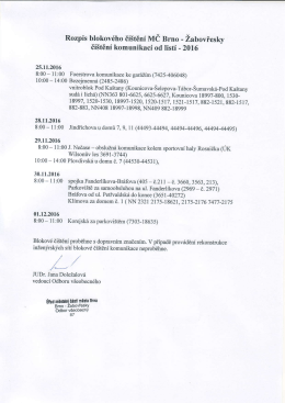 iiStdni komunikaci od Iisti - 2016