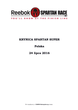 KRYNICA SPARTAN SUPER Polska 24 lipca 2016
