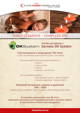 OKSystem - Hotel Diament