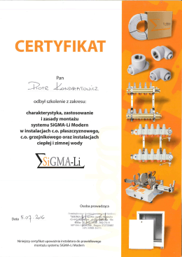 Certyfikat