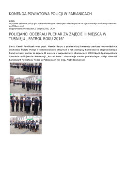 Generuj PDF - Komenda Powiatowa Policji w Pabianicach