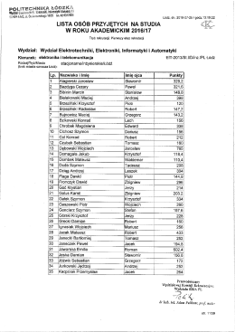 elektronika i telekomunikacja - stacjonarne