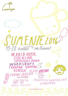 šumenie 2016