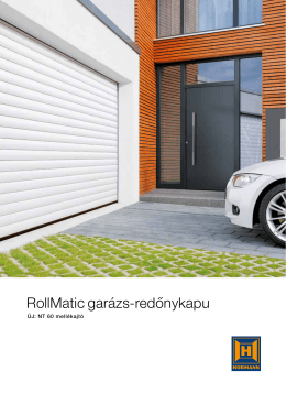RollMatic garázs-redőnykapu - garazs