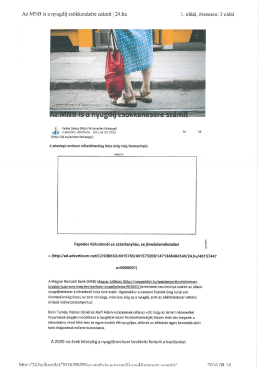 Az MNB is a nyugdíj csökkentésére számít