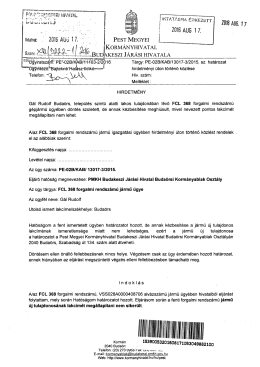 FCL 368 - Buda&ouml;rs