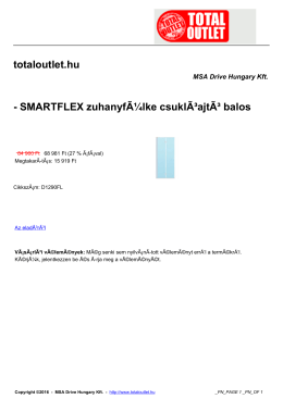 totaloutlet.hu - SMARTFLEX zuhanyfÃ¼lke csuklÃ³ajtÃ³ balos