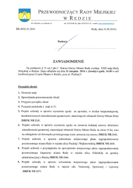 Porządek obrad