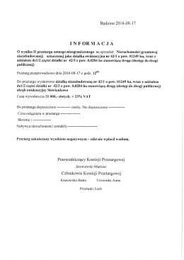 Zobacz informację