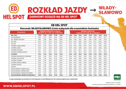 zobacz rozkład jazdy
