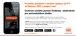 Pomáhej pohybem s mobilní aplikací EPP